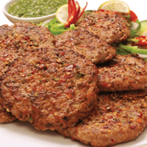 Chapli Kebab nach Afghanischer Art (pikant)