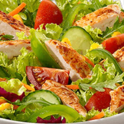 Crispy Chicken Salat