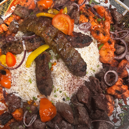 Moon Mix Kebab Teller