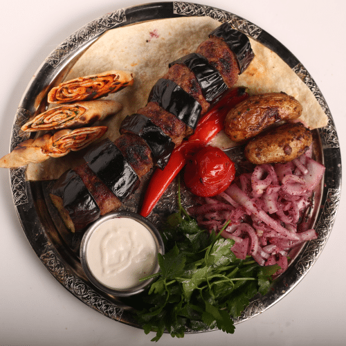 Auberginen-Kebab