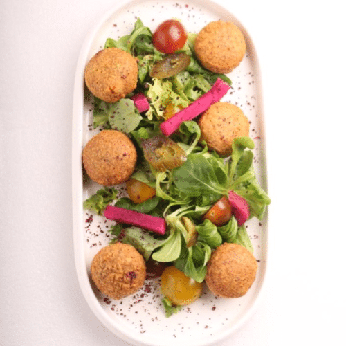 Falafel-Teller (vegan)