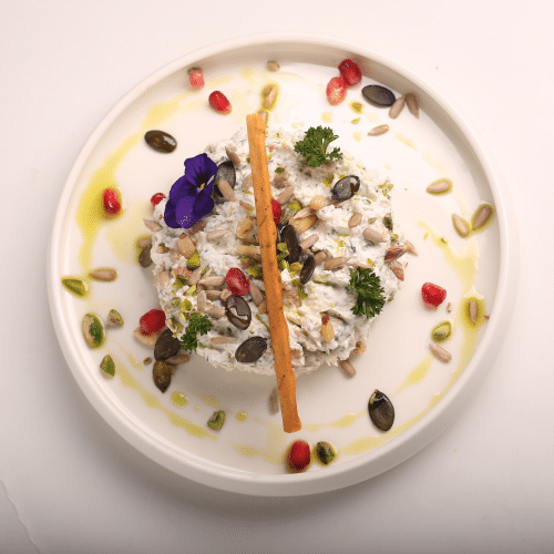 Kischk mit Walnüssen (vegetarisch)