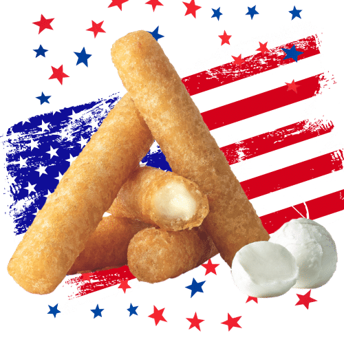 Mozzarella Sticks (10 Stück)