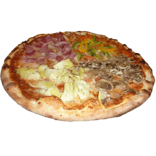 Pizza Vierjahreszeiten