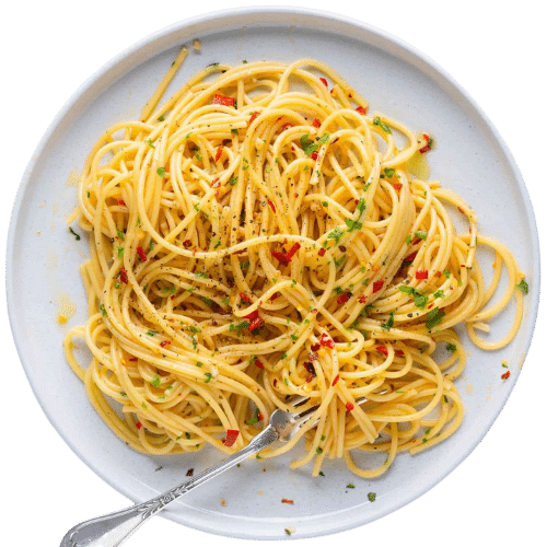 Spaghetti Aglio Olio (scharf)