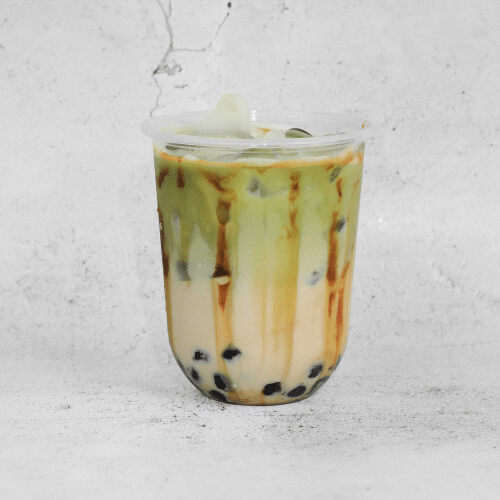 Bubble Milchtee Matcha 0,5l