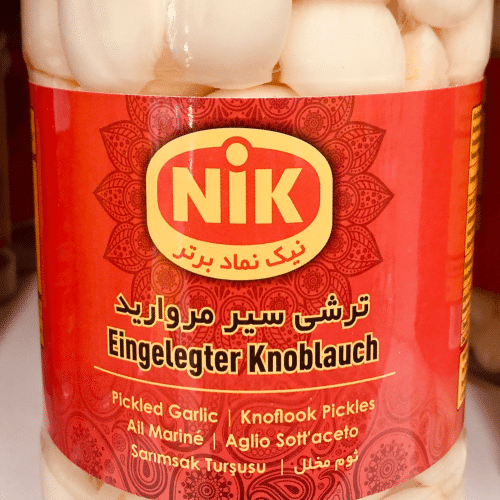 Eingelegter Knoblauch