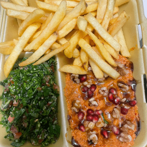 Veganer Teller