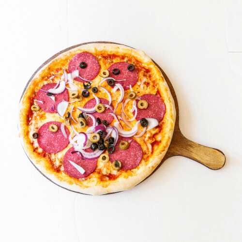 Pizza Diavolo (scharf)