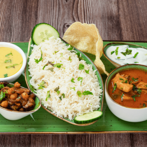 Chicken Curry mit Reis