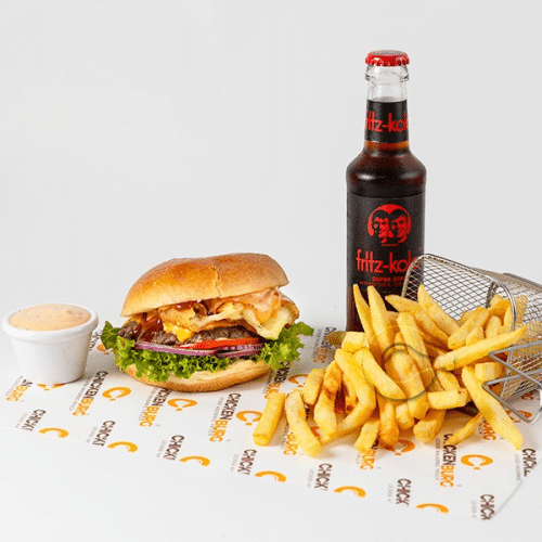 Monster Burger Menü