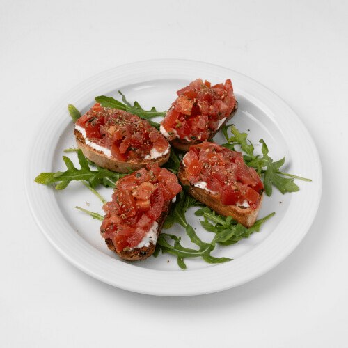 Bruschetta Burrata (4 Stück)