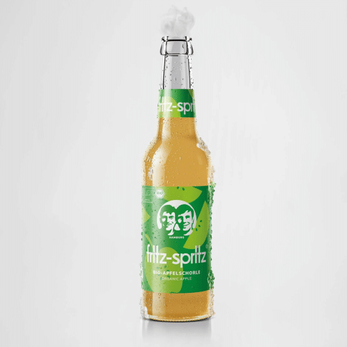 fritz-spritz® bio-apfelschorle 0,33l (MEHRWEG)
