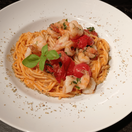 Pappardelle Con Scampi