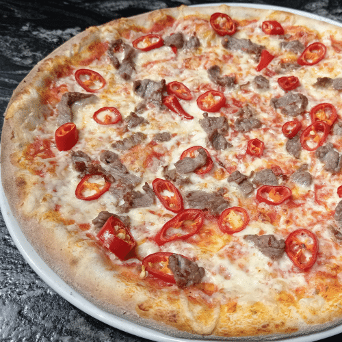 Pizza Beef - Chilli