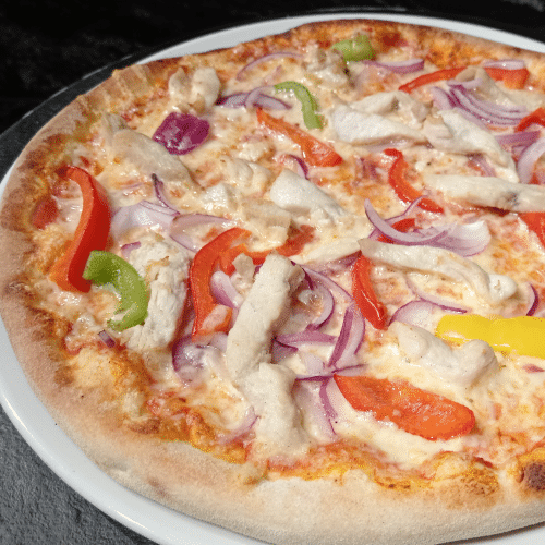 Pizza Pollo Rosso