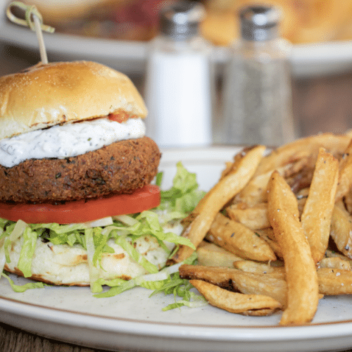 Falafel Burger Menü
