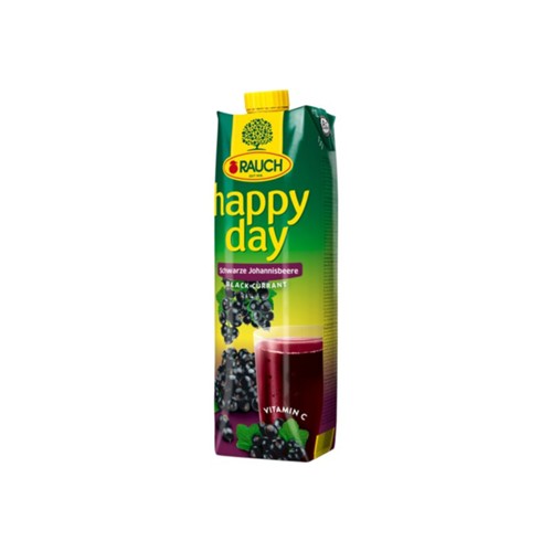 Happy Day Schwarze Johannisbeeren Saft 1.0l 