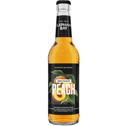 Elephant Bay Ice Tea Peach Zero Sugar 0.33l (MEHRWEG)