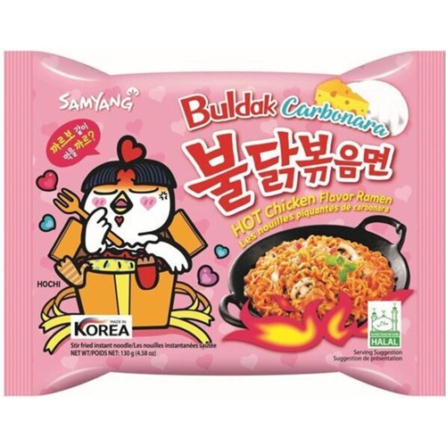 Samyang Buldak Carbonara Hot Chicken Ramen 130g