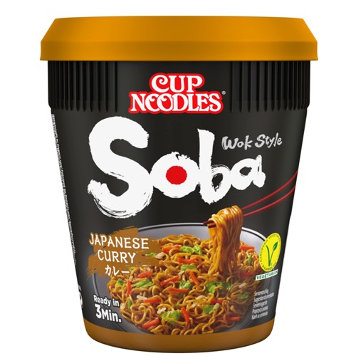 Nissin Cup Noodles Soba Japanese Curry 90g 