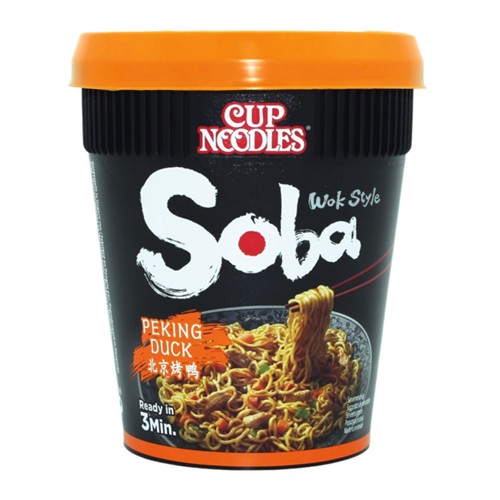 Nissin Peking Duck Soba Nudeln im Becher 87g 