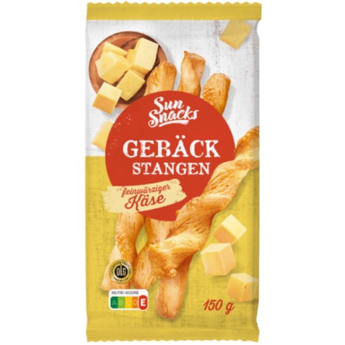 Sun Snacks Gebäckstangen Käse 150g