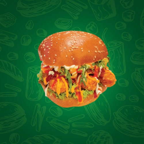 Chicken Fingers Burger