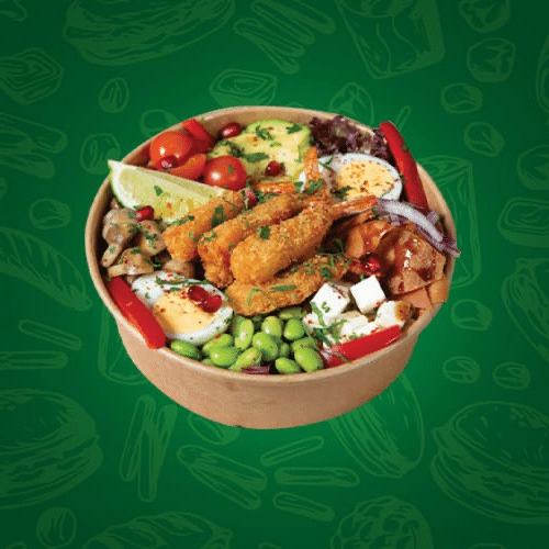 Crispy Garnelen Bowl