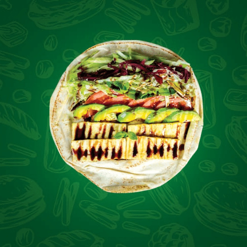 Halloumi Grillkäse Wrap