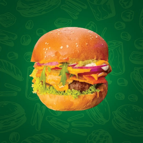 Nacho Cheese Burger