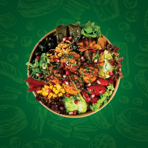 Veggie Bulgur Bowl (vegan)