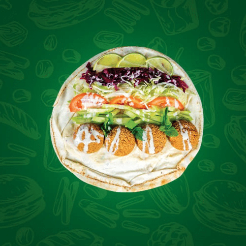 Veggie Falafel Wrap