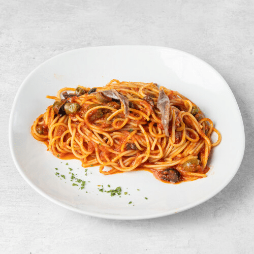 Spaghetti Siciliana (pikant)