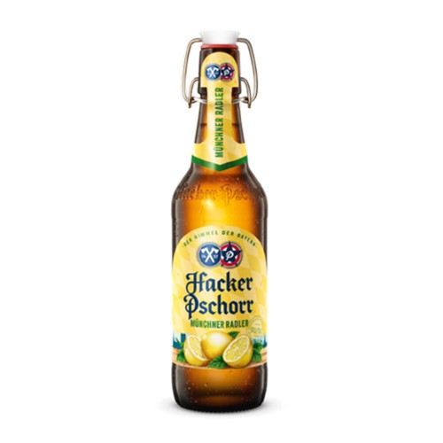 Hacker-Pschorr Naturtrübes Radler Alkoholfrei 0.5l (MEHRWEG)