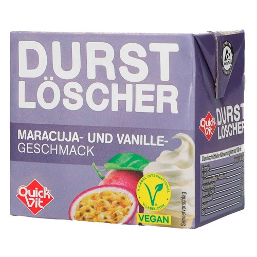 QuickVit Durstlöscher Maracuja-Vanille 0.5l