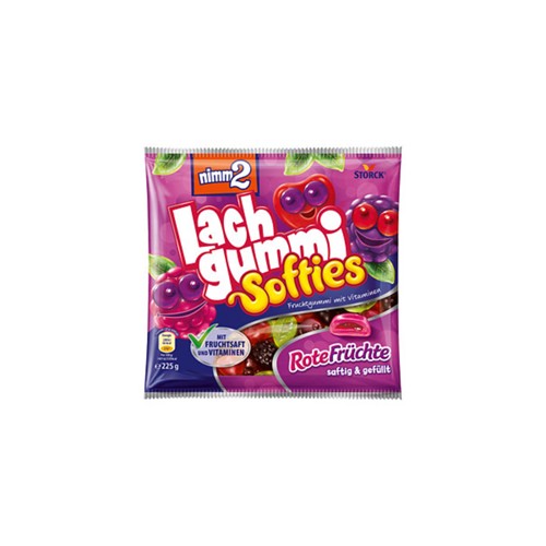 nimm2 Lachgummi Softies Rote Früchte 225g