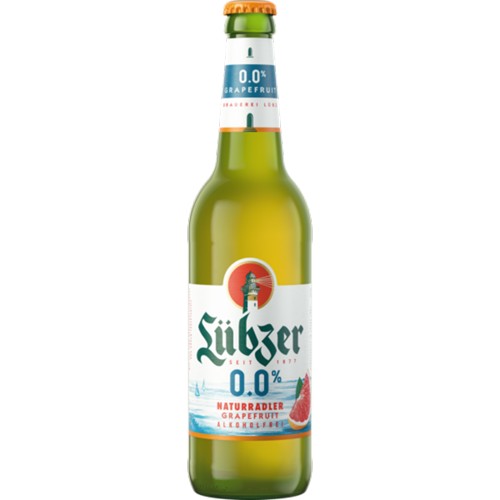 Lübzer Naturradler Grapefruit 0.5l (MEHRWEG)