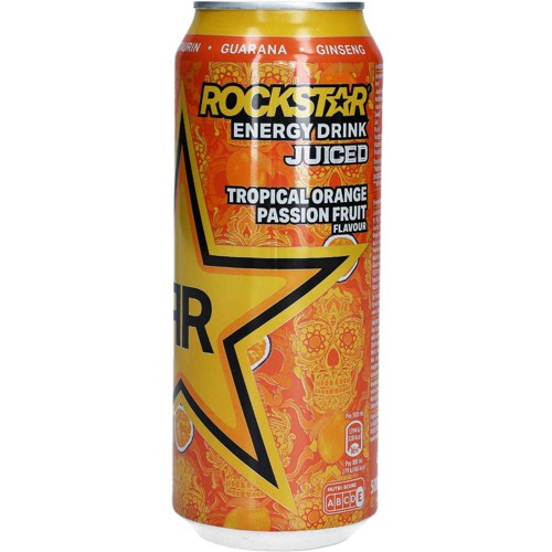 Rockstar Energydrinks Juiced Mango-Orange 0.5l (EINWEG)