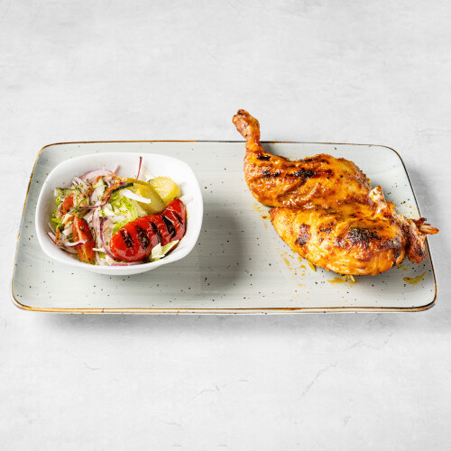 Grillhähnchen ohne Beilage