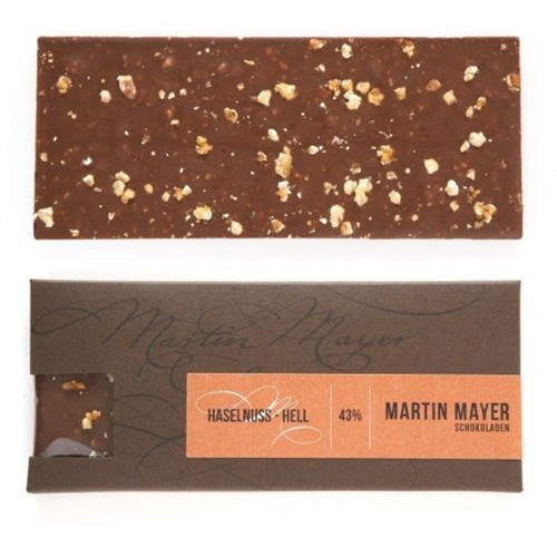 MARTIN MAYER Schokolade mit Haselnuss Hell 55% 70g
