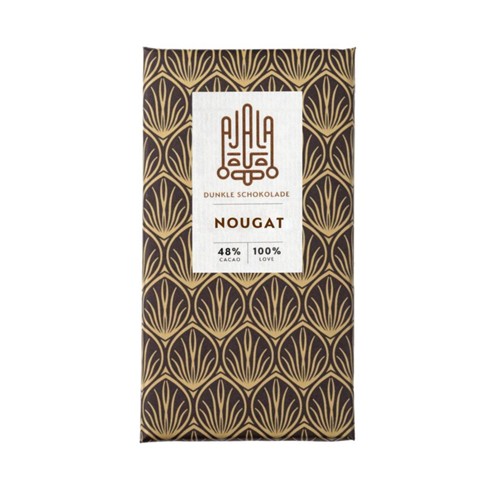 Ajala Dunkle Schokolade Nougat 48% 45g