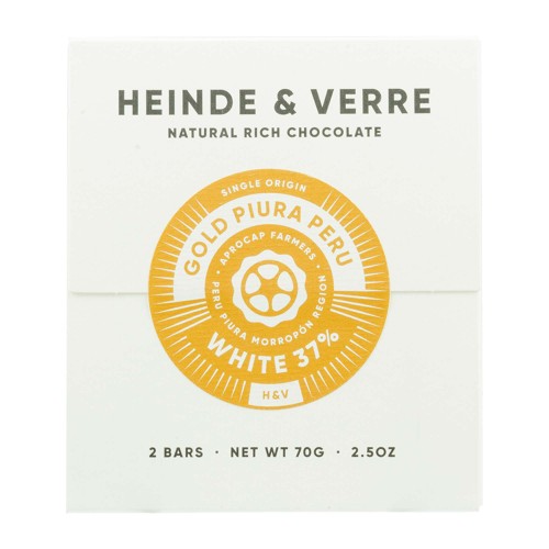 HEINDE & VERRE Gold Piura Peru 37% 70g