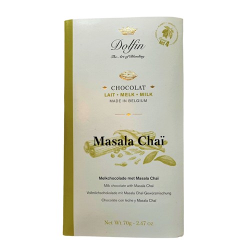 Dolfin Milchschokolade mit Masala Chai 70g