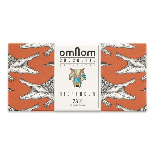 Omnom dunkle Schokolade Nicaragua 73% 60g