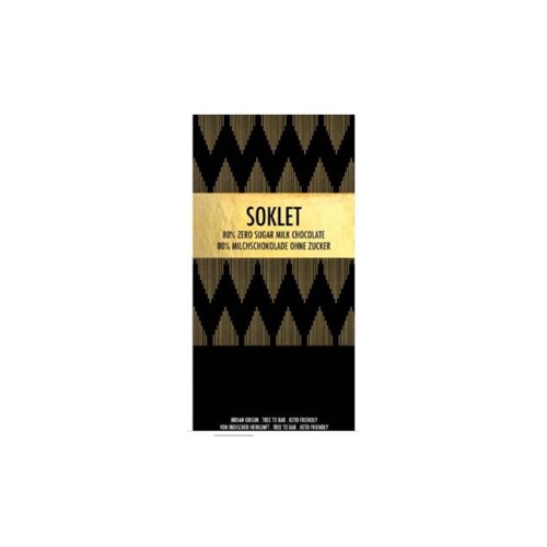 Soklet Dunkle Schokolade 80% 50g