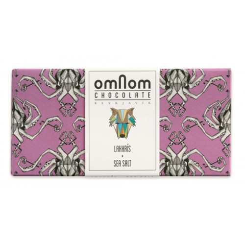 Omnom Schokolade mit Lakritze und Meersalz 60g