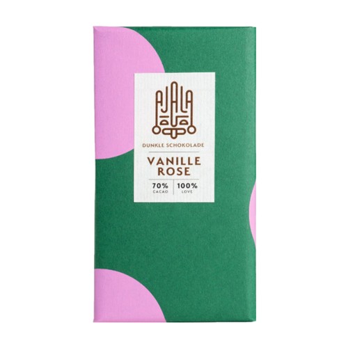 Ajala Vanille Rose Vegan 70% 45g