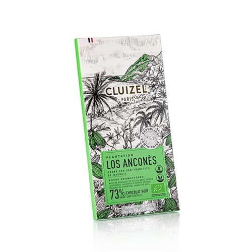 Cluizel Plantagenschokoladentafel Los Ancones 73% Bitter 70g