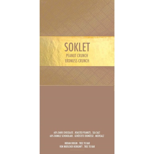 Soklet Erdnuss Crunch 60% 50g